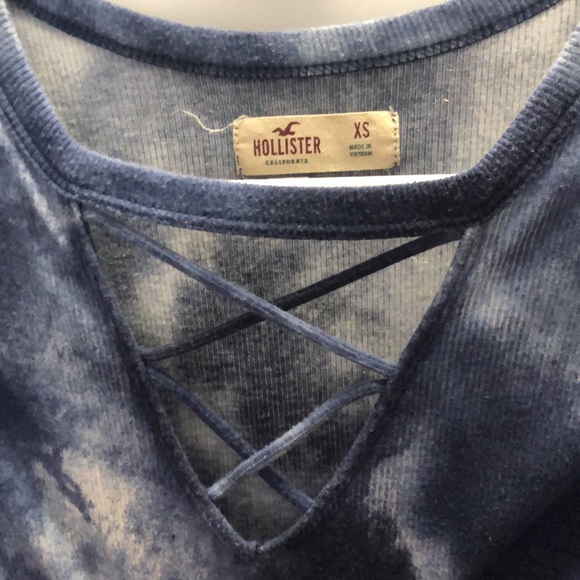 Holister Blue TieDye Longsleeve - Picture 3 of 3